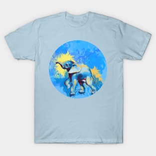 Baby Elephant - Cute and Fun Animal Illustration T-Shirt